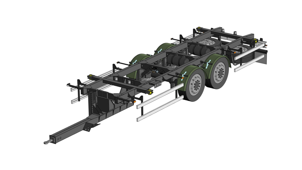 Причіп Тандем центроосьовий 2-Х вісний